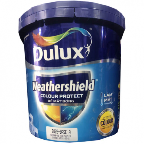 Dulux Weathershield Colour Protect Bề Mặt Bóng