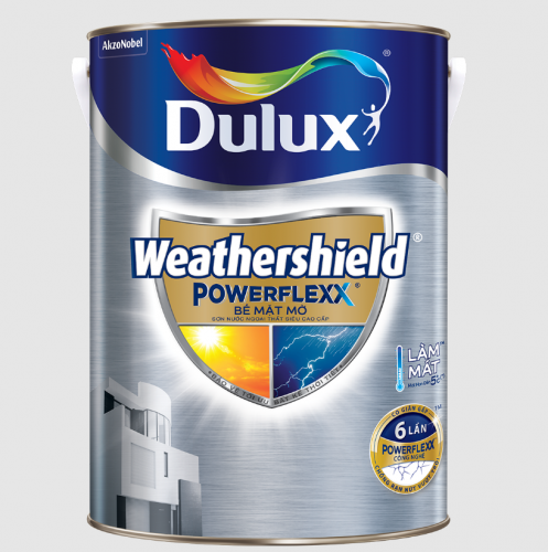 Dulux Weathershield Powerflexx Bề Mặt Mờ